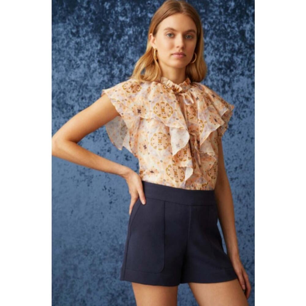 NEW! Marie Oliver 'Aria' Blouse in PRIMROSE TRELLIS (M)